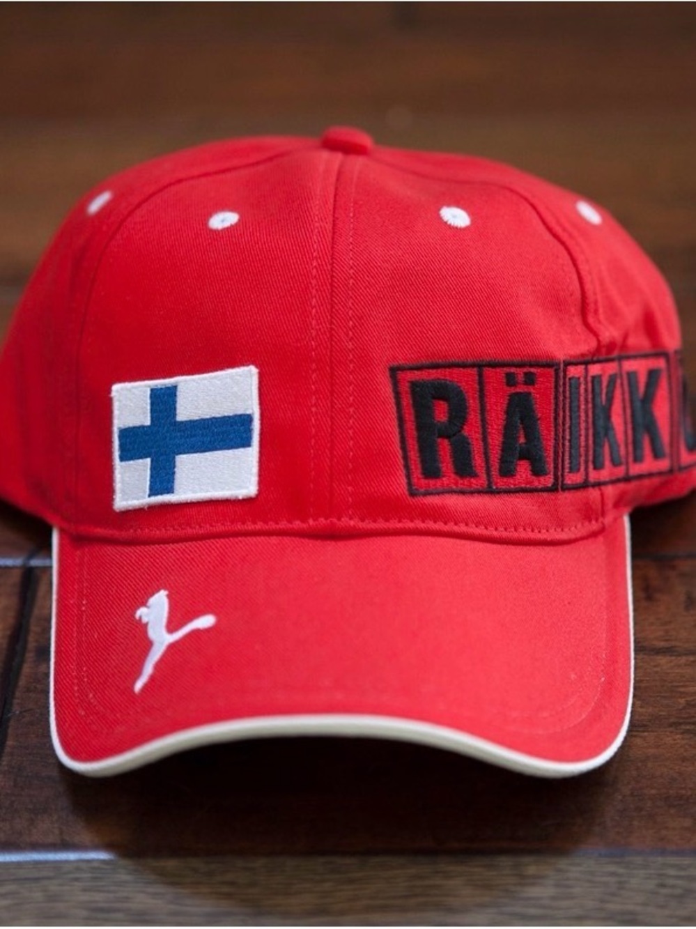 PUMA Scuderia Ferrari Kimi Räikkönen Red F1 Racing Cap Hat One Size